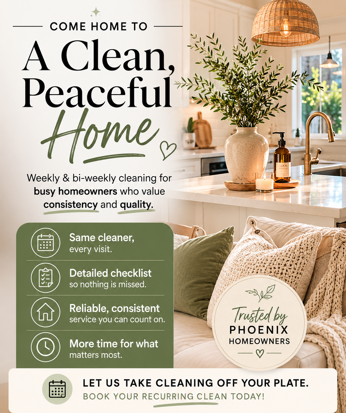 Wipe Right Cleaning Facebook ad