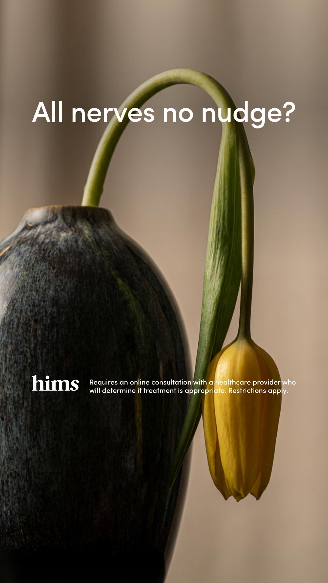 hims Facebook ad