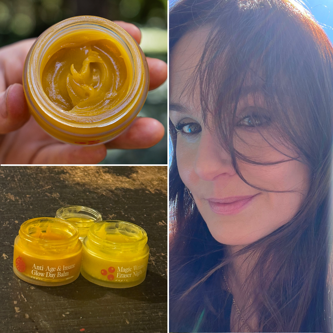 Sarah Wayne Callies Facebook ad: A botanical buffet for your skin
