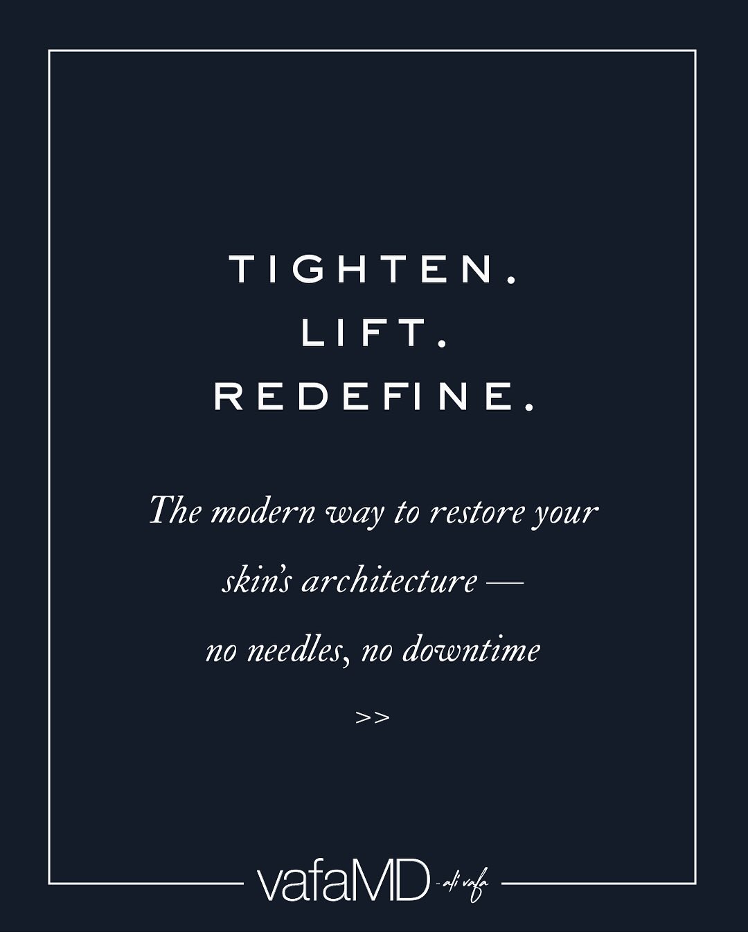 Vafamd Facebook ad: Sofwave reawakens your skin’s collagen using advanced…