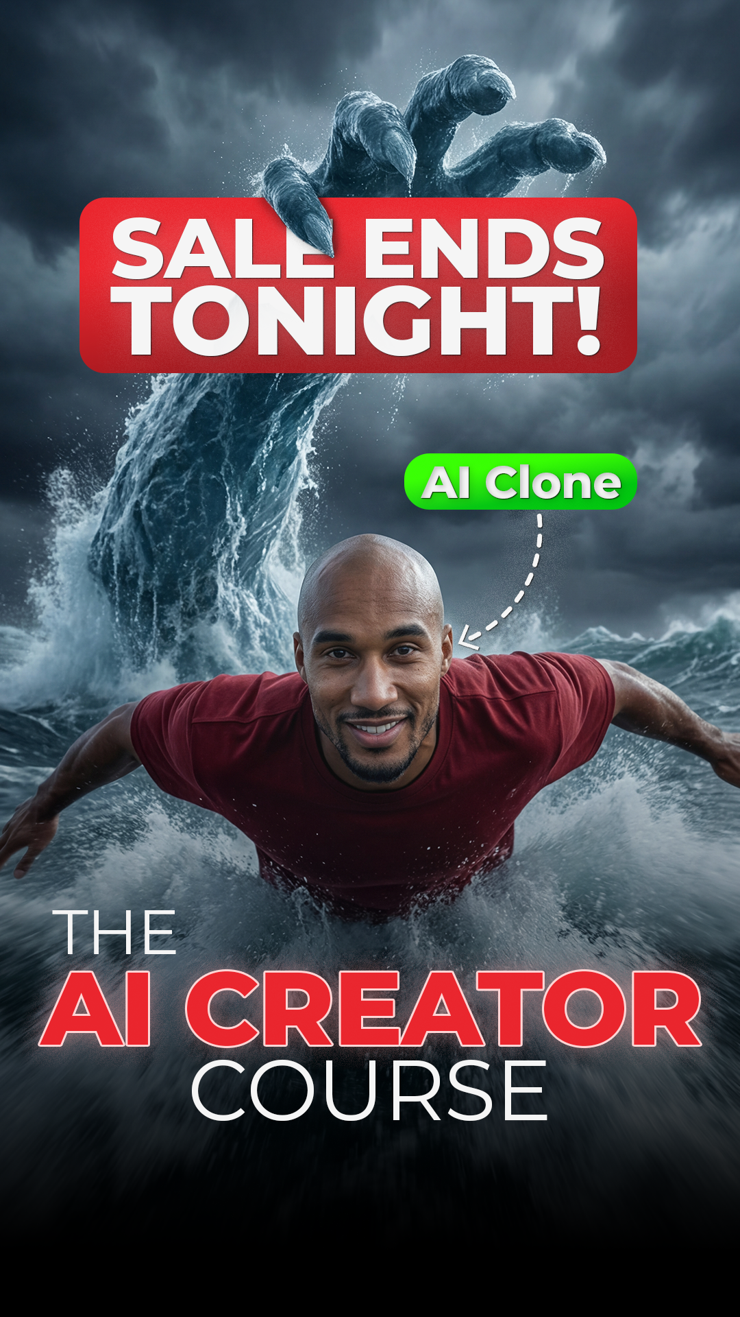 Lorien Dean Facebook ad: 68% Discount Ends Tonight AI Creator Course