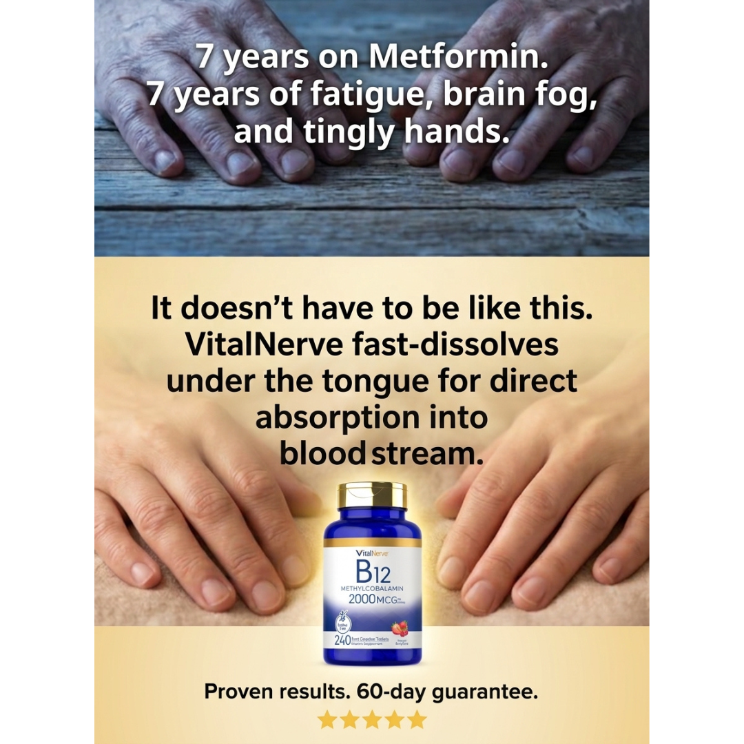 The Wellbeing Note UK Facebook ad: B12 for diabetics that bypasses the gut entirely