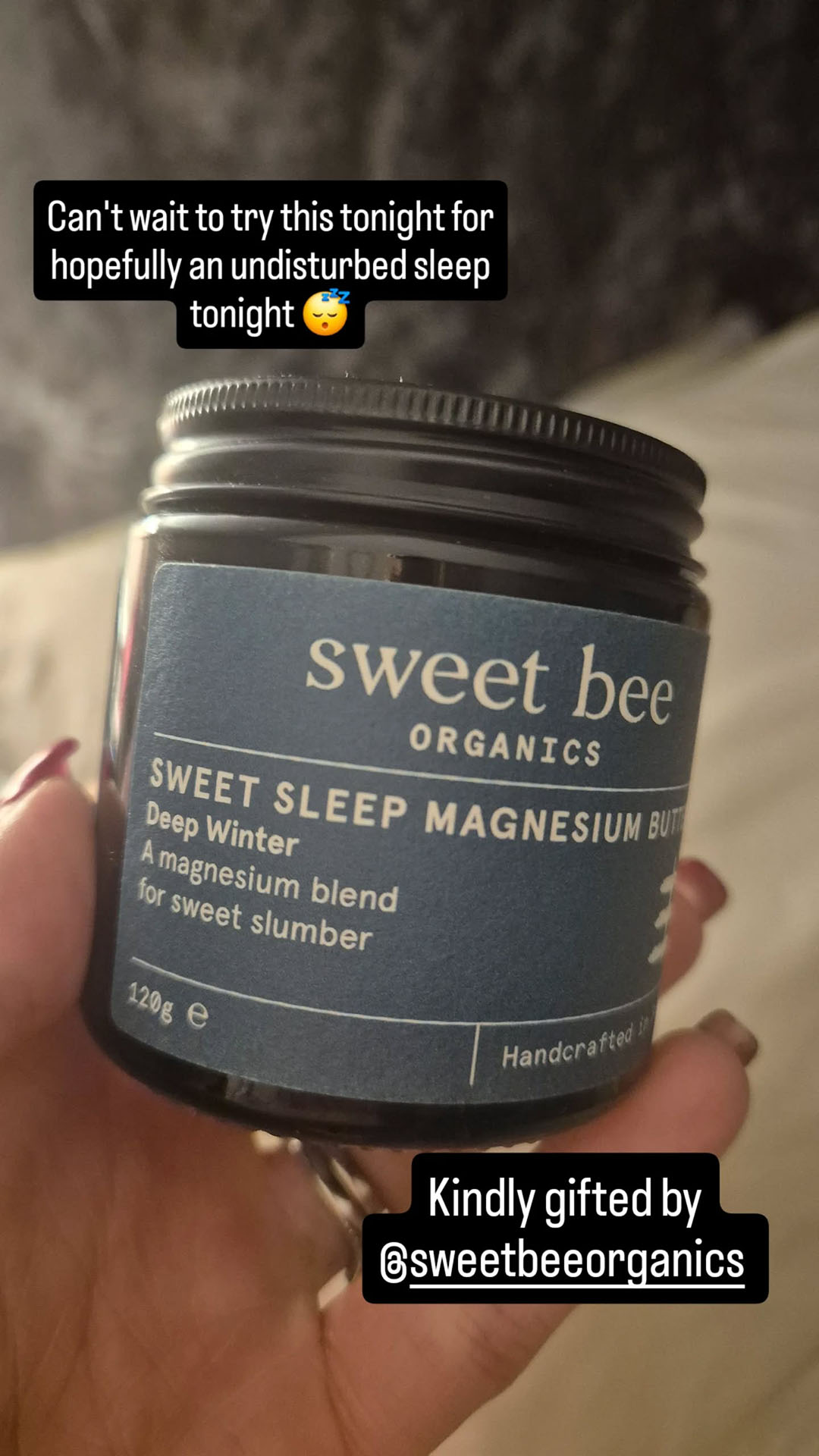 Sweet Bee Organics Facebook ad