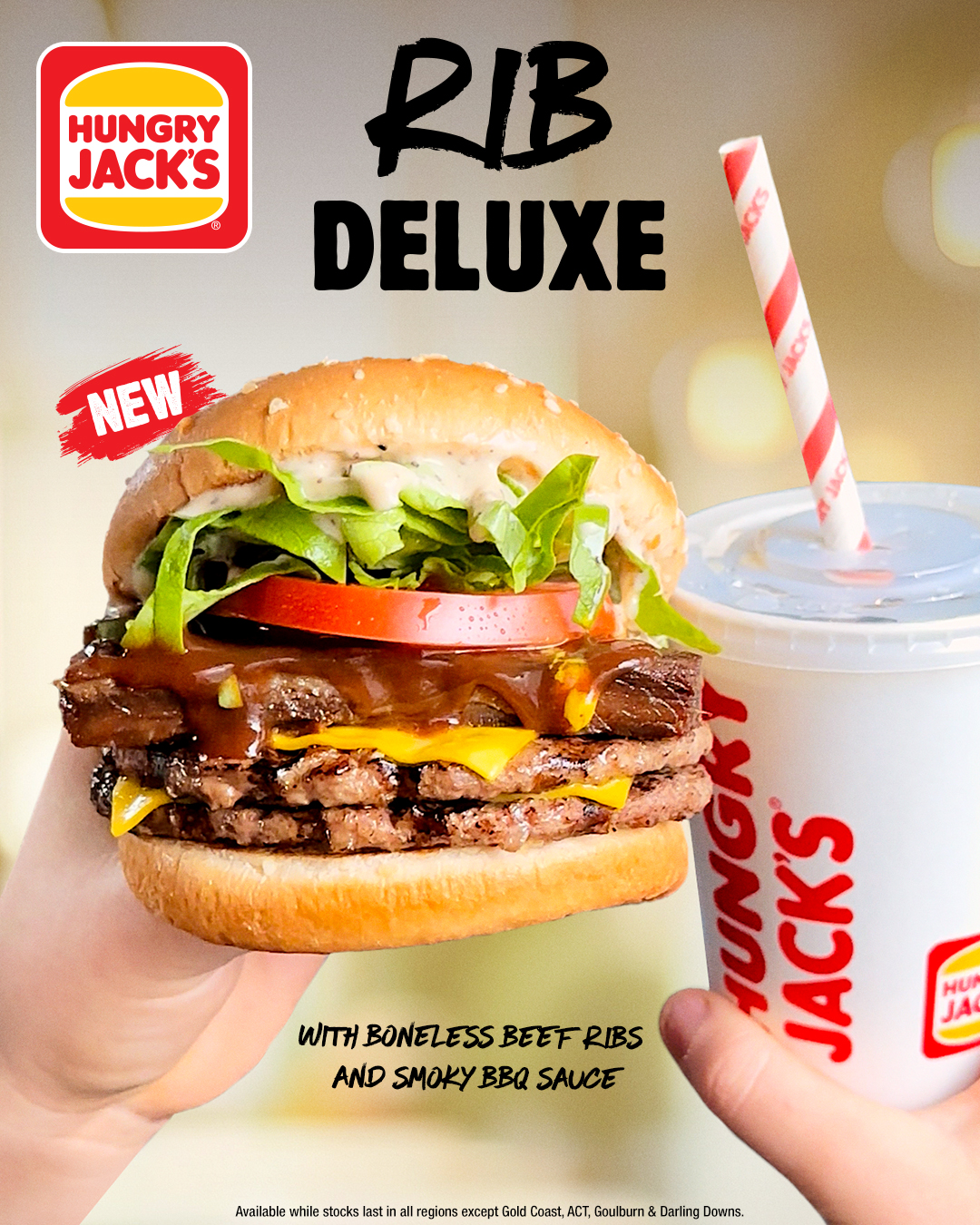 Hungry Jack's Facebook ad