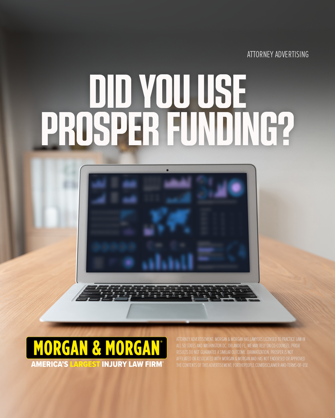 Morgan & Morgan Facebook ad