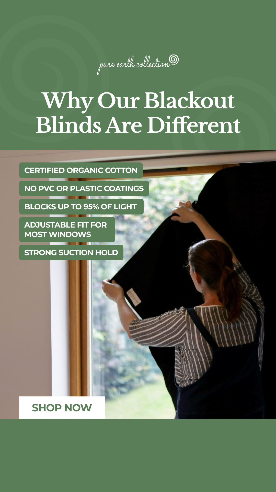 Pure Earth Collection - Non-Toxic Family Lifestyle Brand Facebook ad