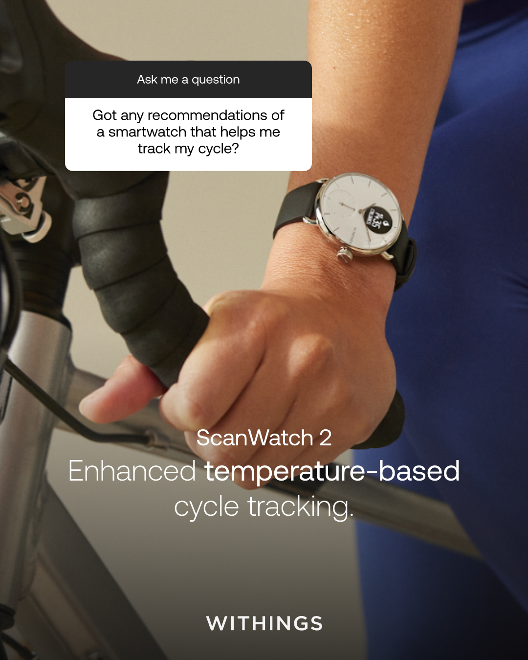 Withings Facebook ad
