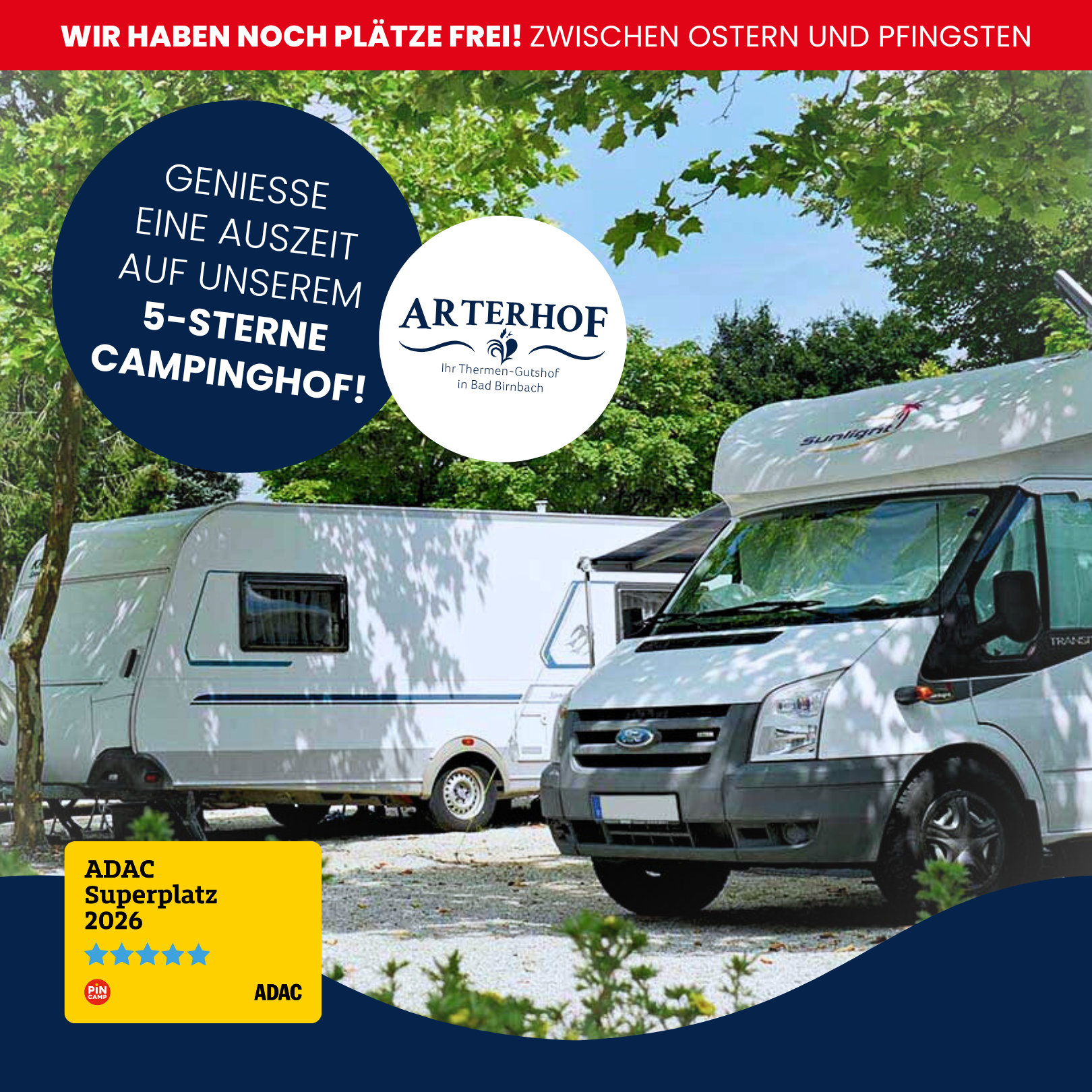 Arterhof Gutshof Camping Facebook ad