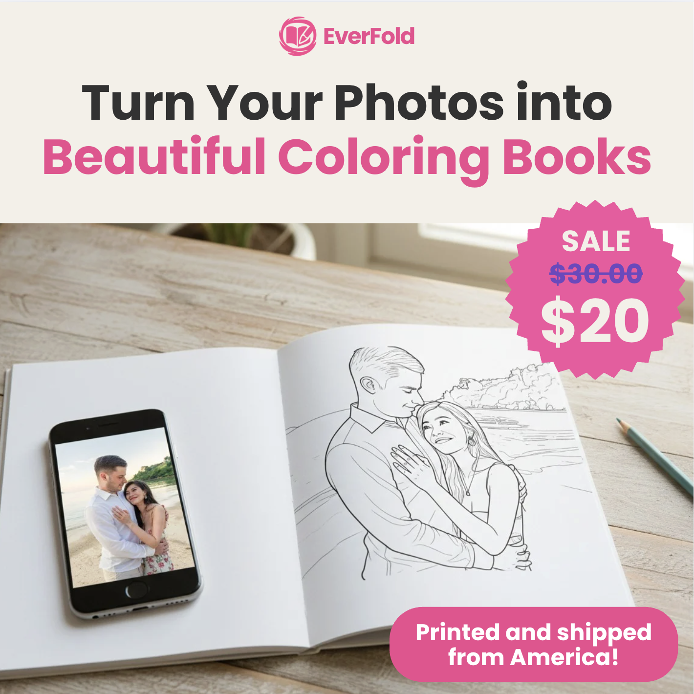 EverFold Facebook ad