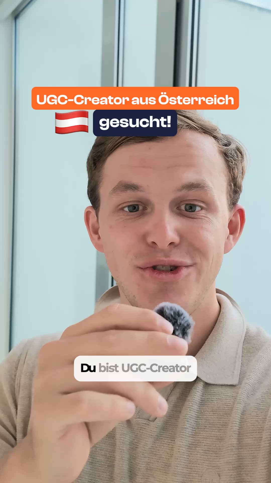 Advertical Facebook ad: (UGC) Creator:in für bezahlte Content-Jobs gesucht