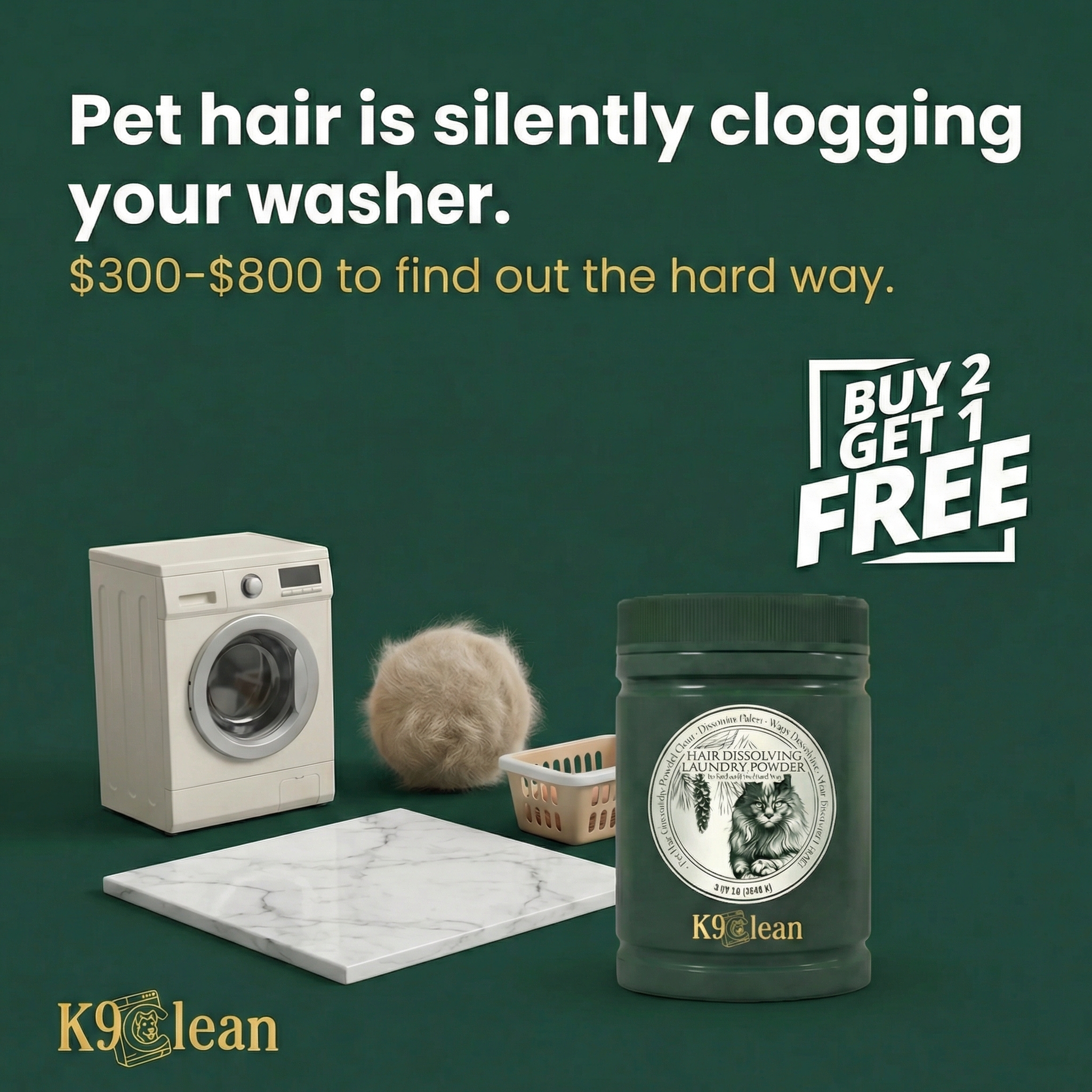 K9Clean Facebook ad