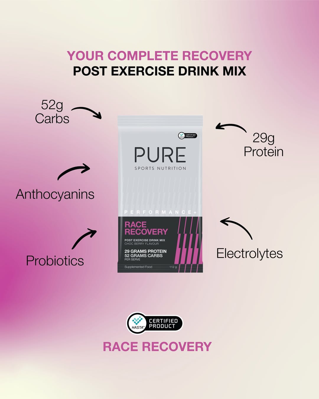 PURE Sports Nutrition Facebook ad
