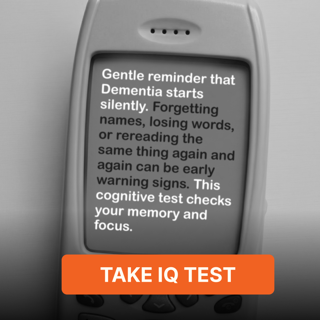 My IQ Facebook ad