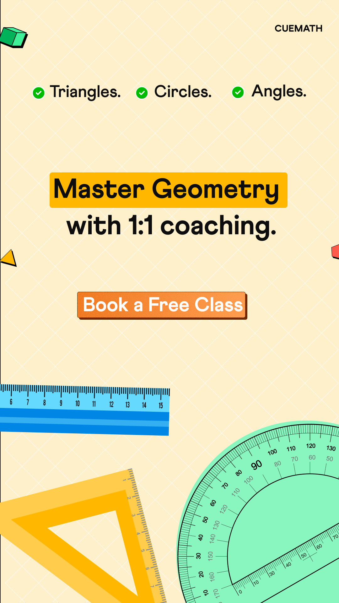 Cuemath Facebook ad
