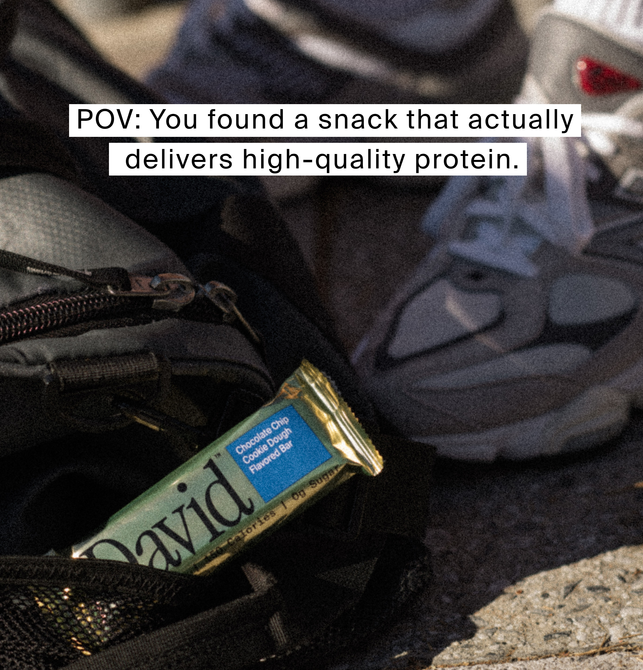 David Protein Facebook ad