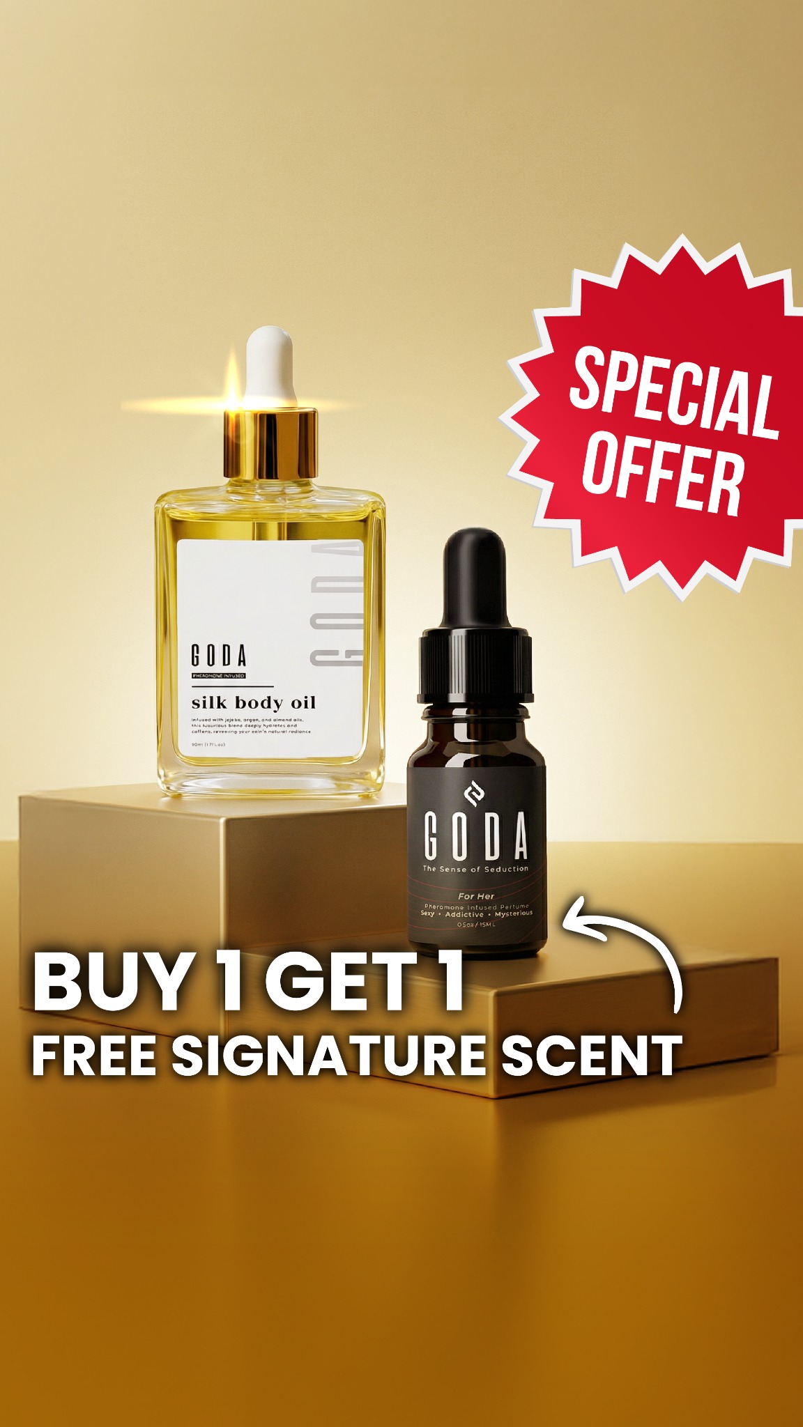 Goda Perfume Facebook ad