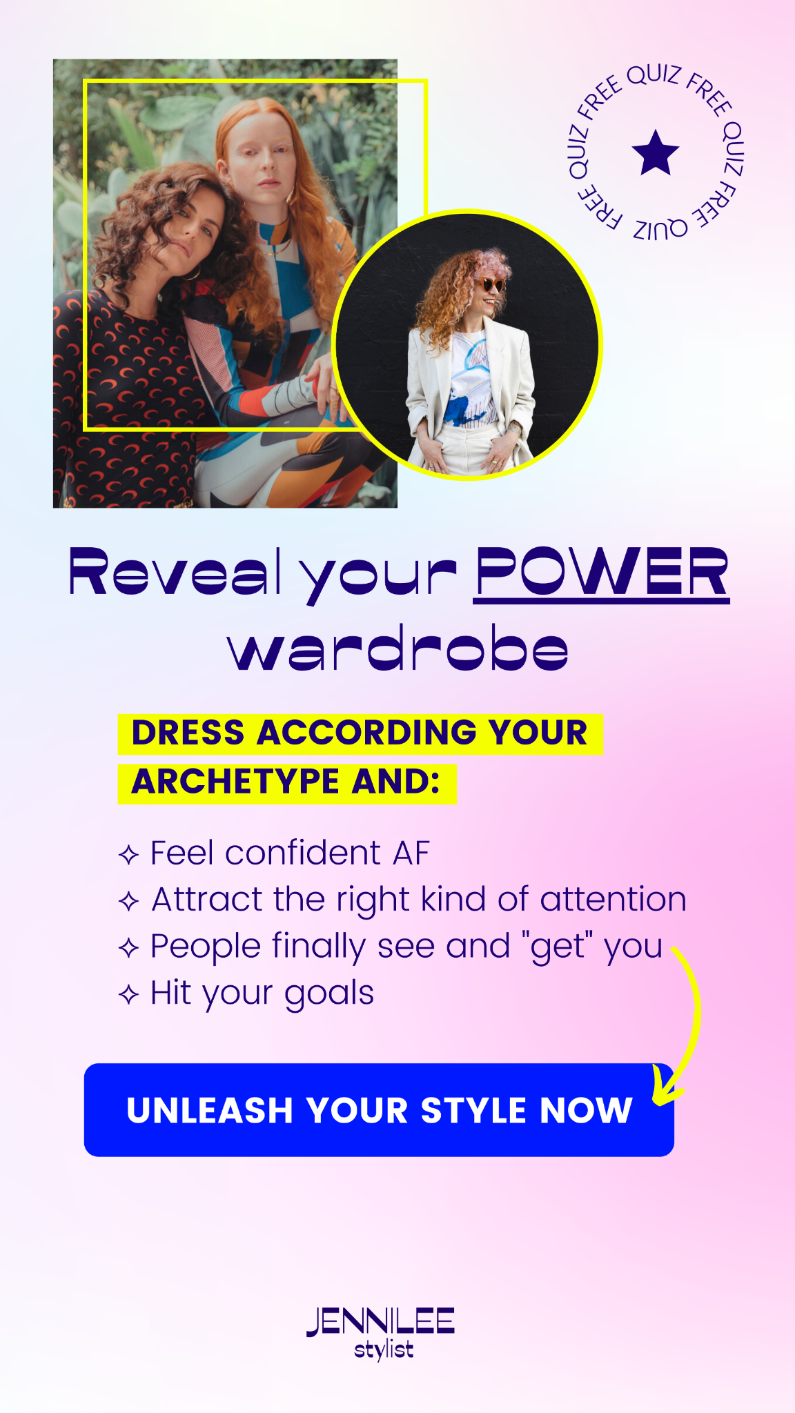 JenniLee Stylist Facebook ad from May 3, 2026