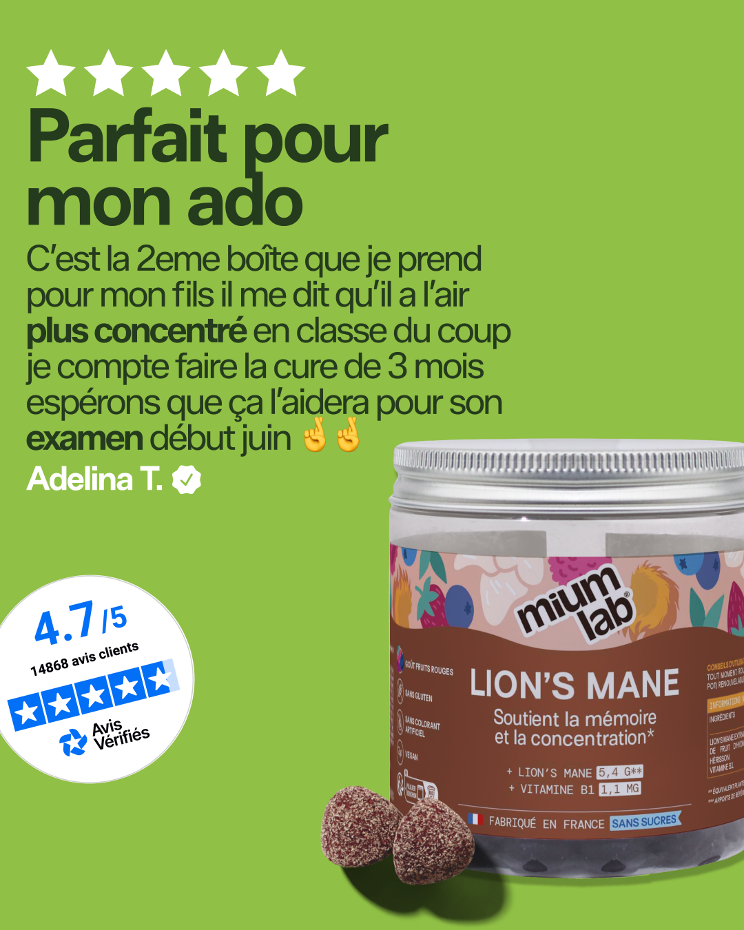 Mium Lab Facebook ad