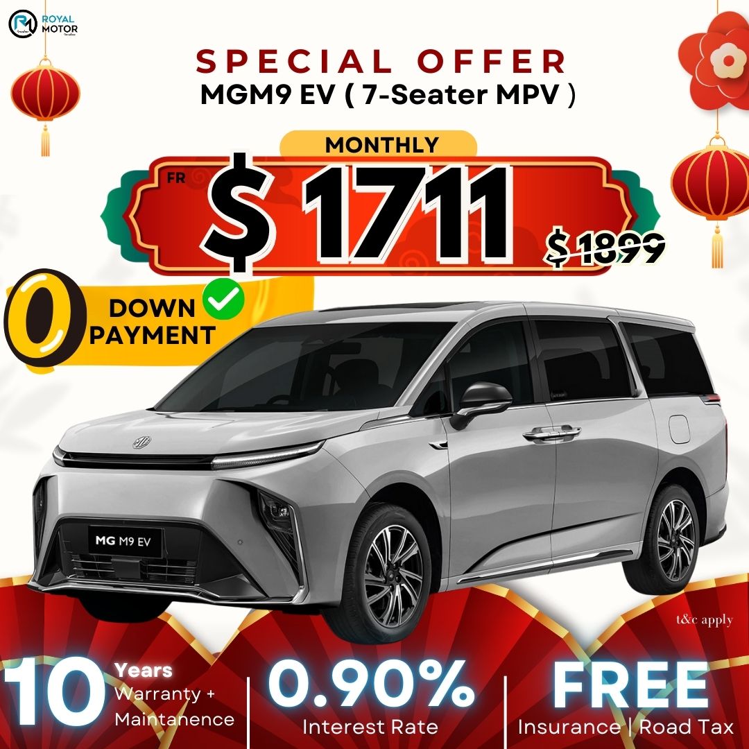 Royal Motor Grandeur Singapore Facebook ad