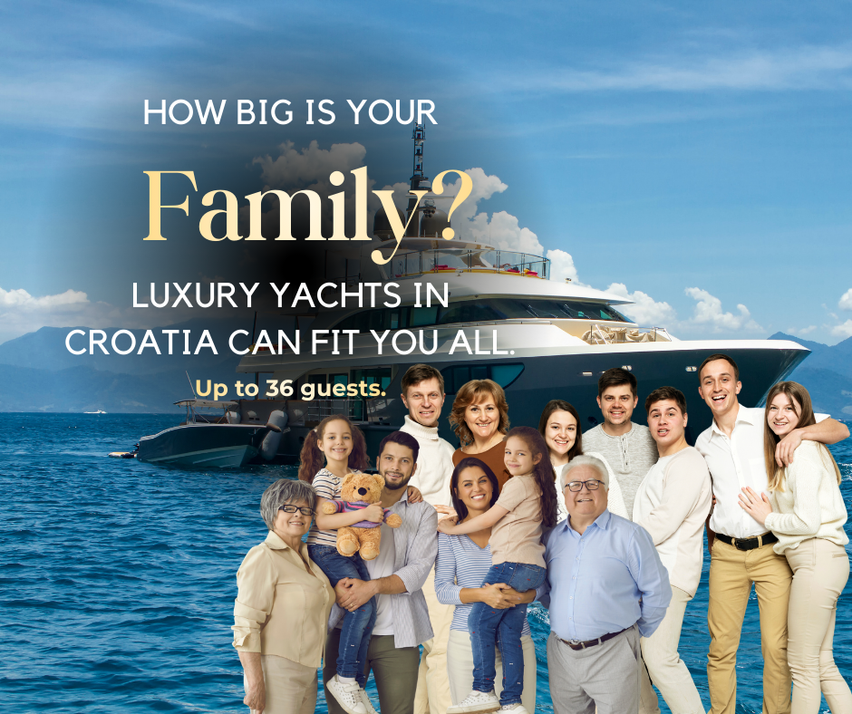 Luxury Yacht Charter Croatia Facebook ad