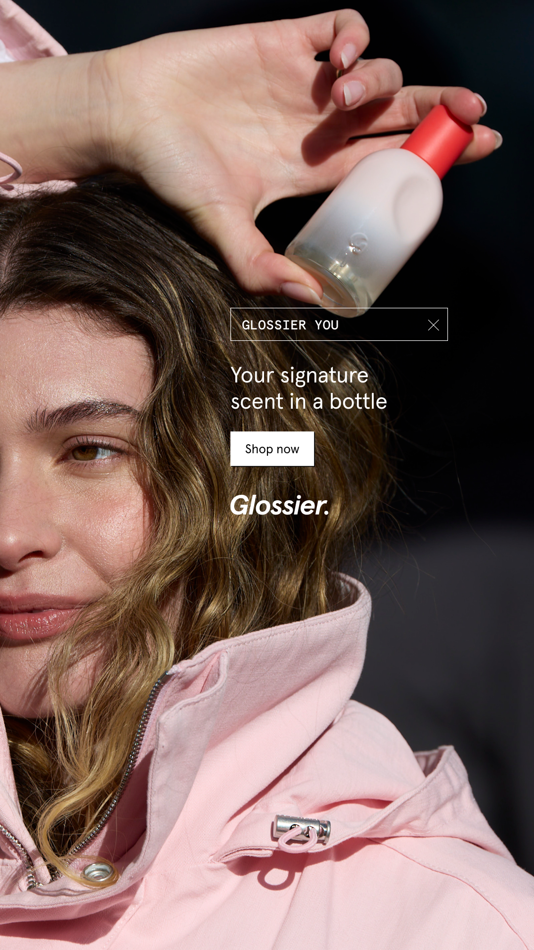 Glossier Facebook ad
