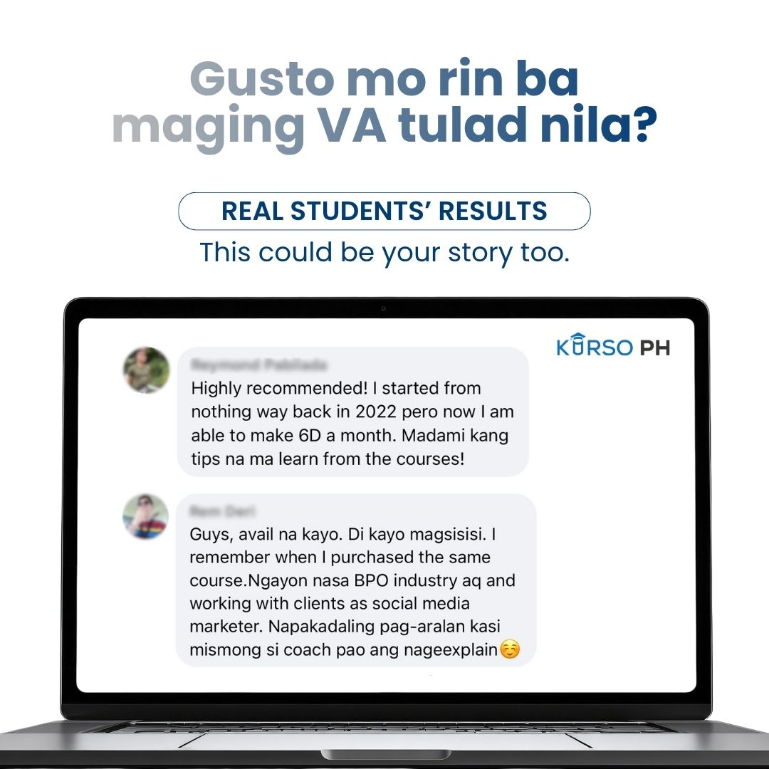 Kurso.ph Facebook ad
