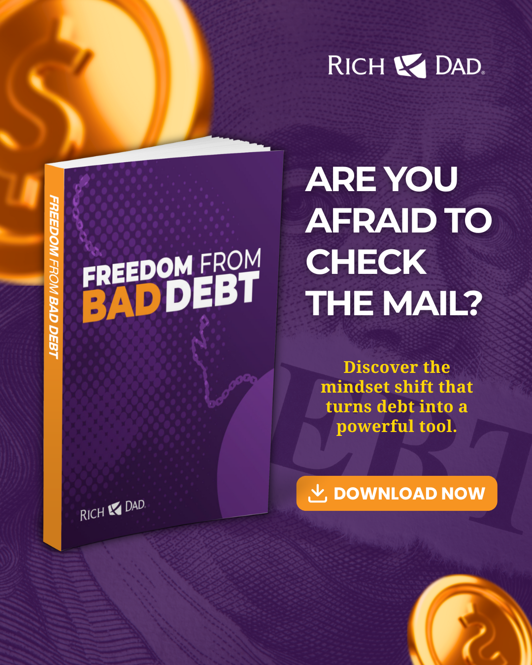 Robert Kiyosaki Facebook ad