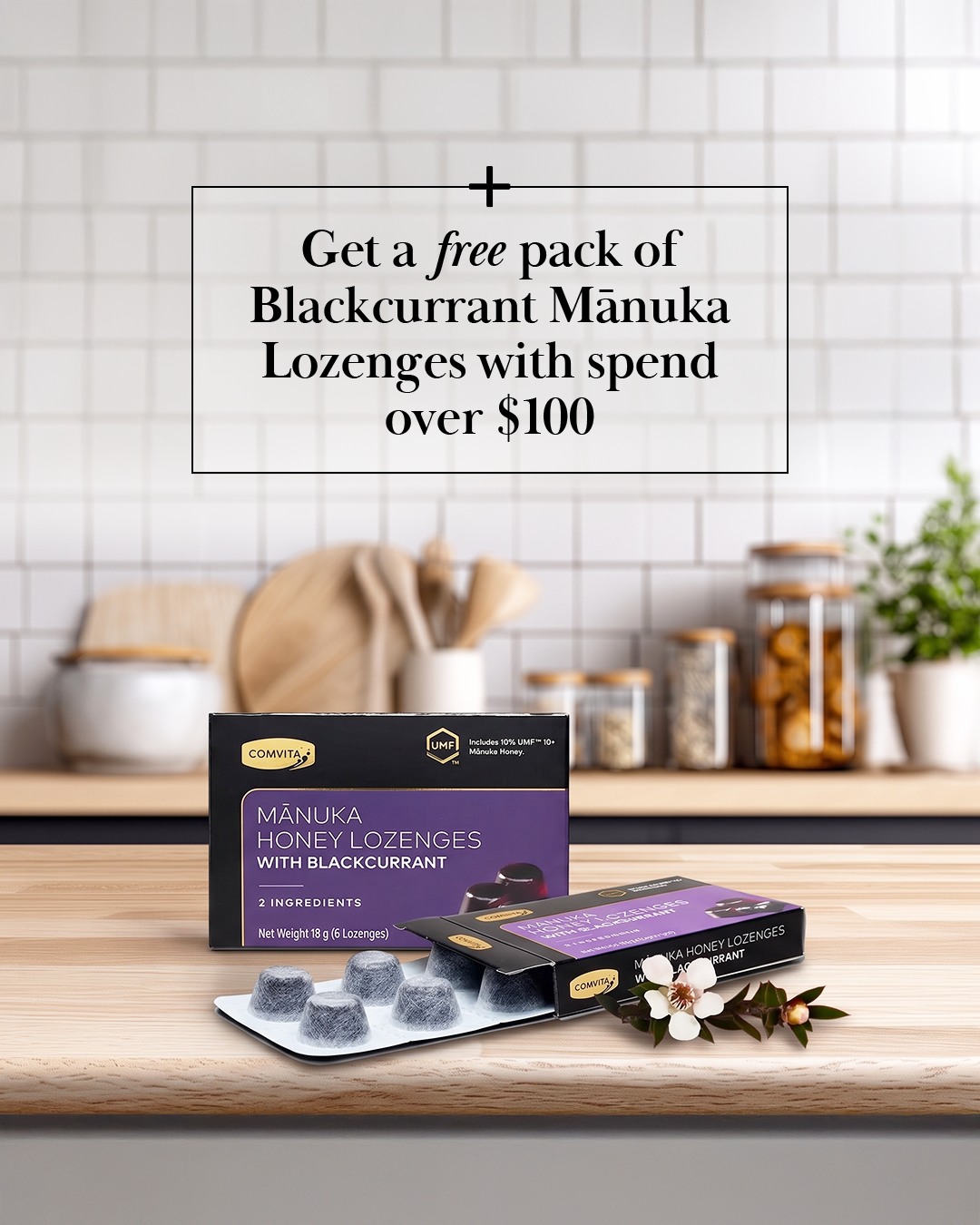 Comvita New Zealand Facebook ad
