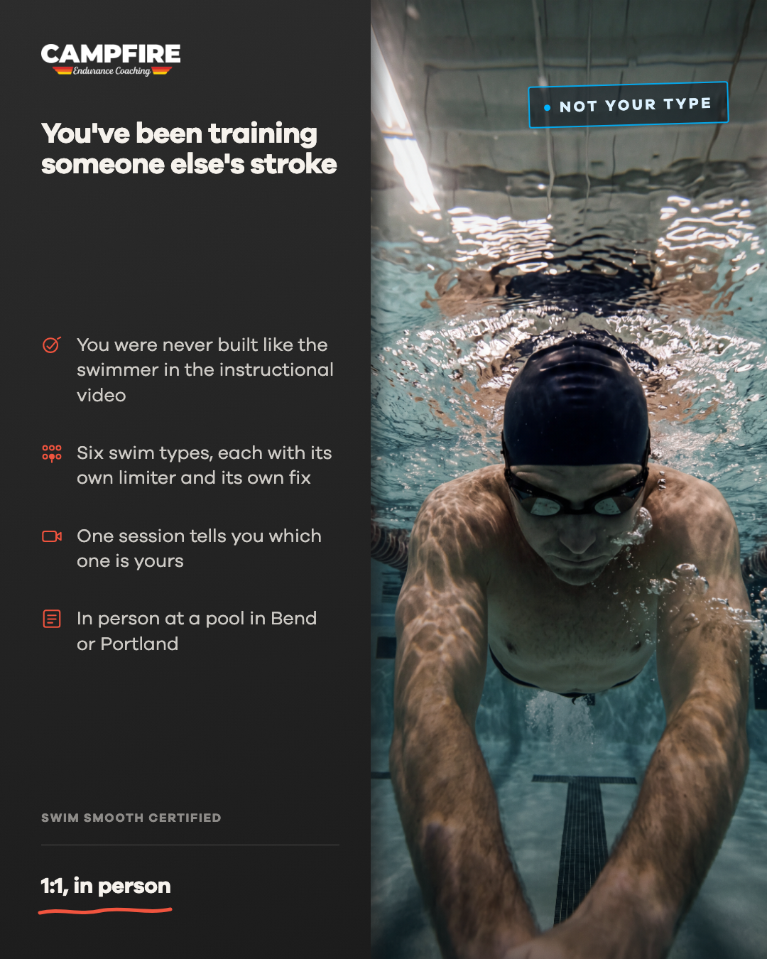 Campfire Endurance Coaching Facebook ad