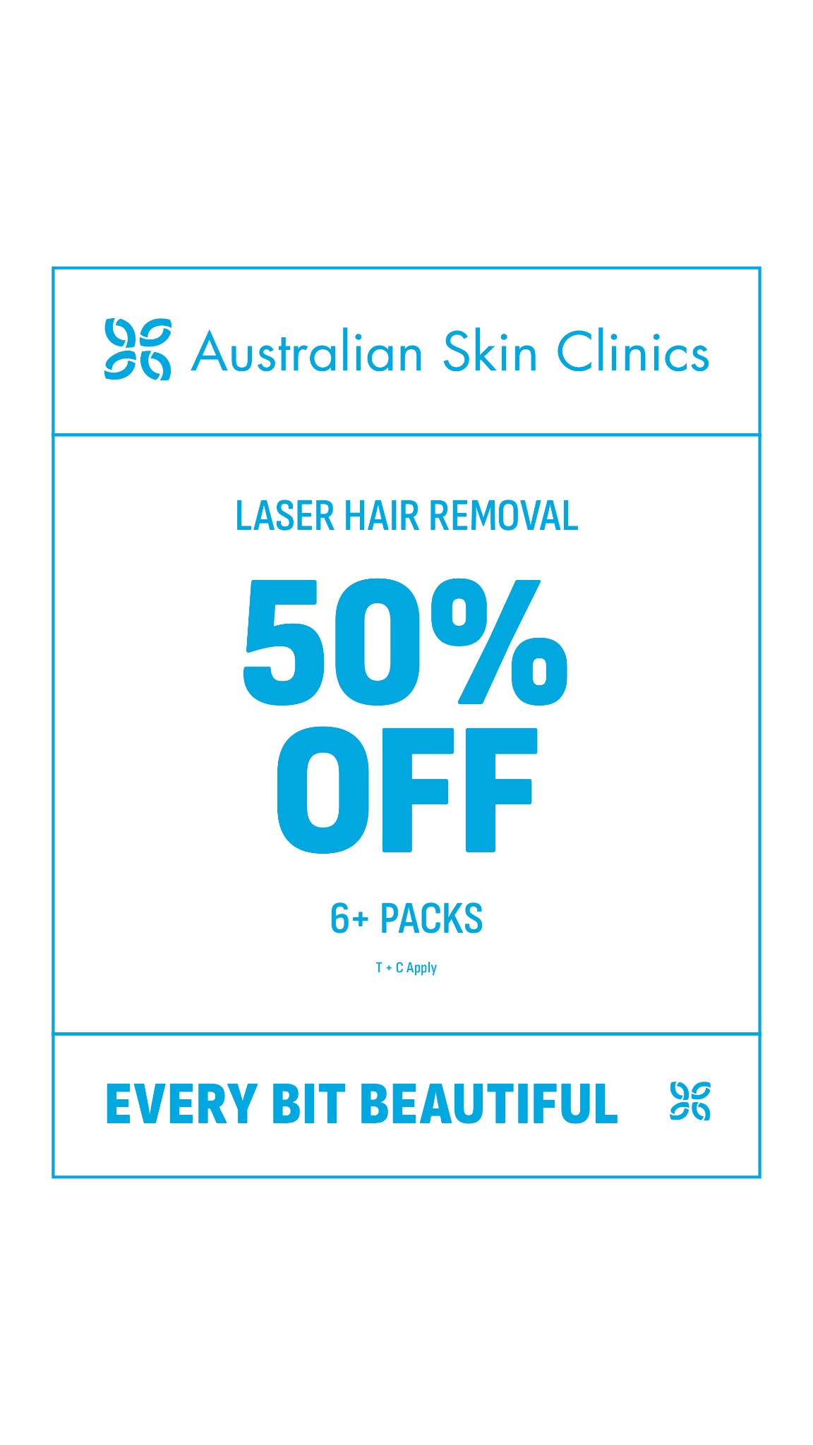 Australian Skin Clinics Facebook ad