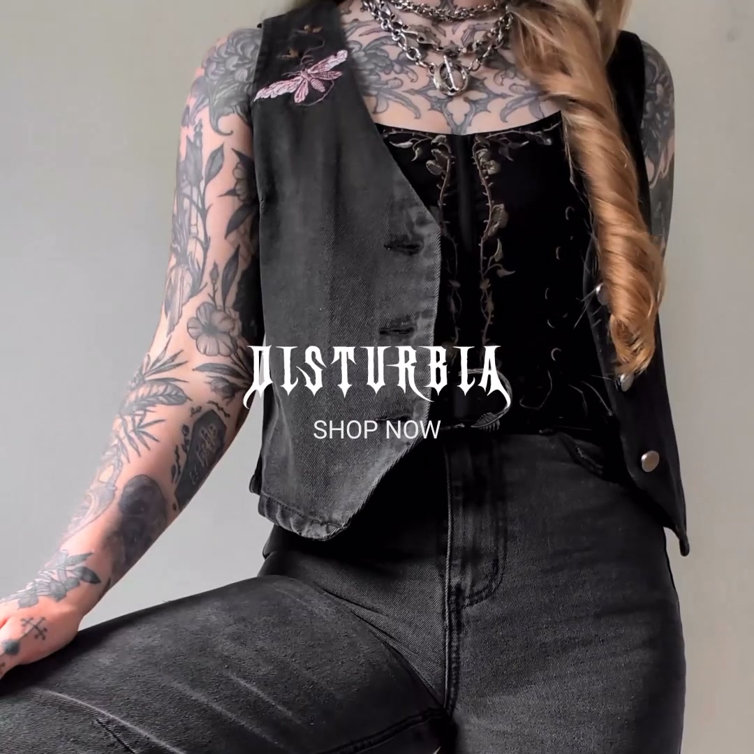 Disturbia Facebook ad: Dark Romantic Fashion