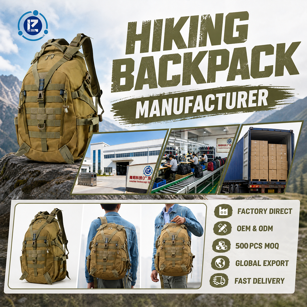 Longzhao Technology - Guangdong Co., Ltd. Facebook ad: Importers & Wholesale Buyers Looking for Hiking Backpack…