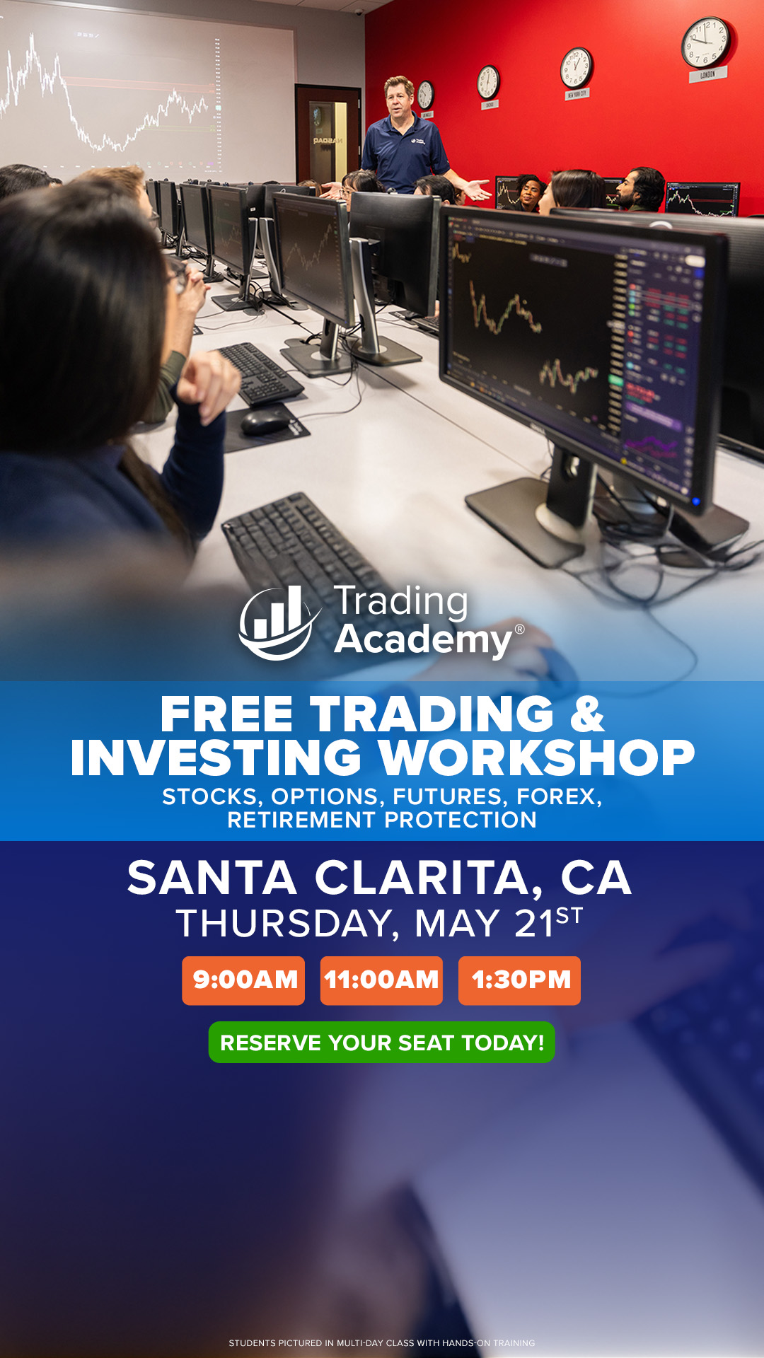 Trading Academy Facebook ad