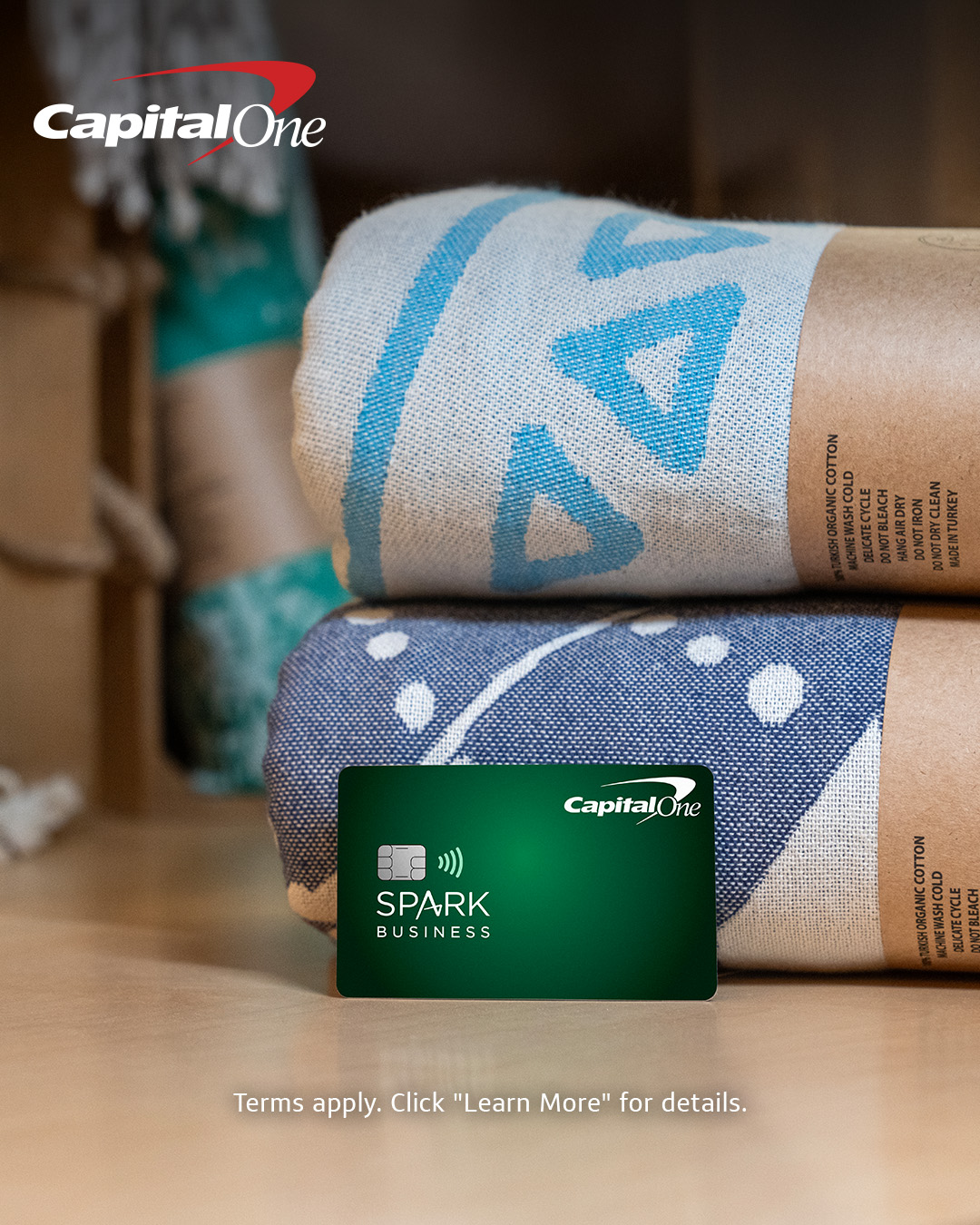 Capital One Business Facebook ad
