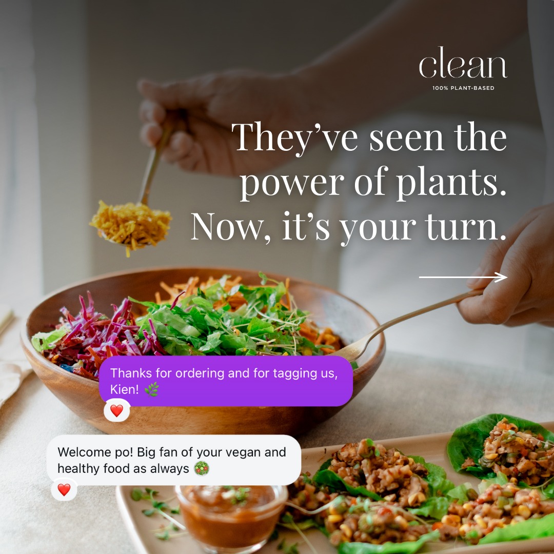 Clean Cafe Facebook ad