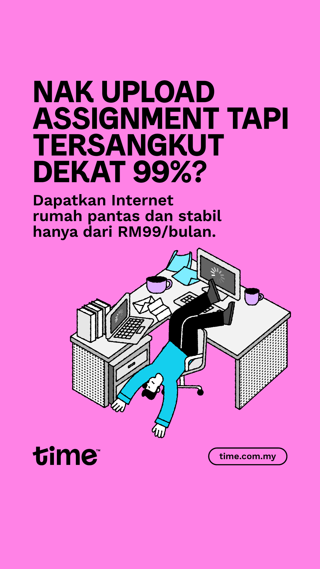 Time Internet Facebook ad