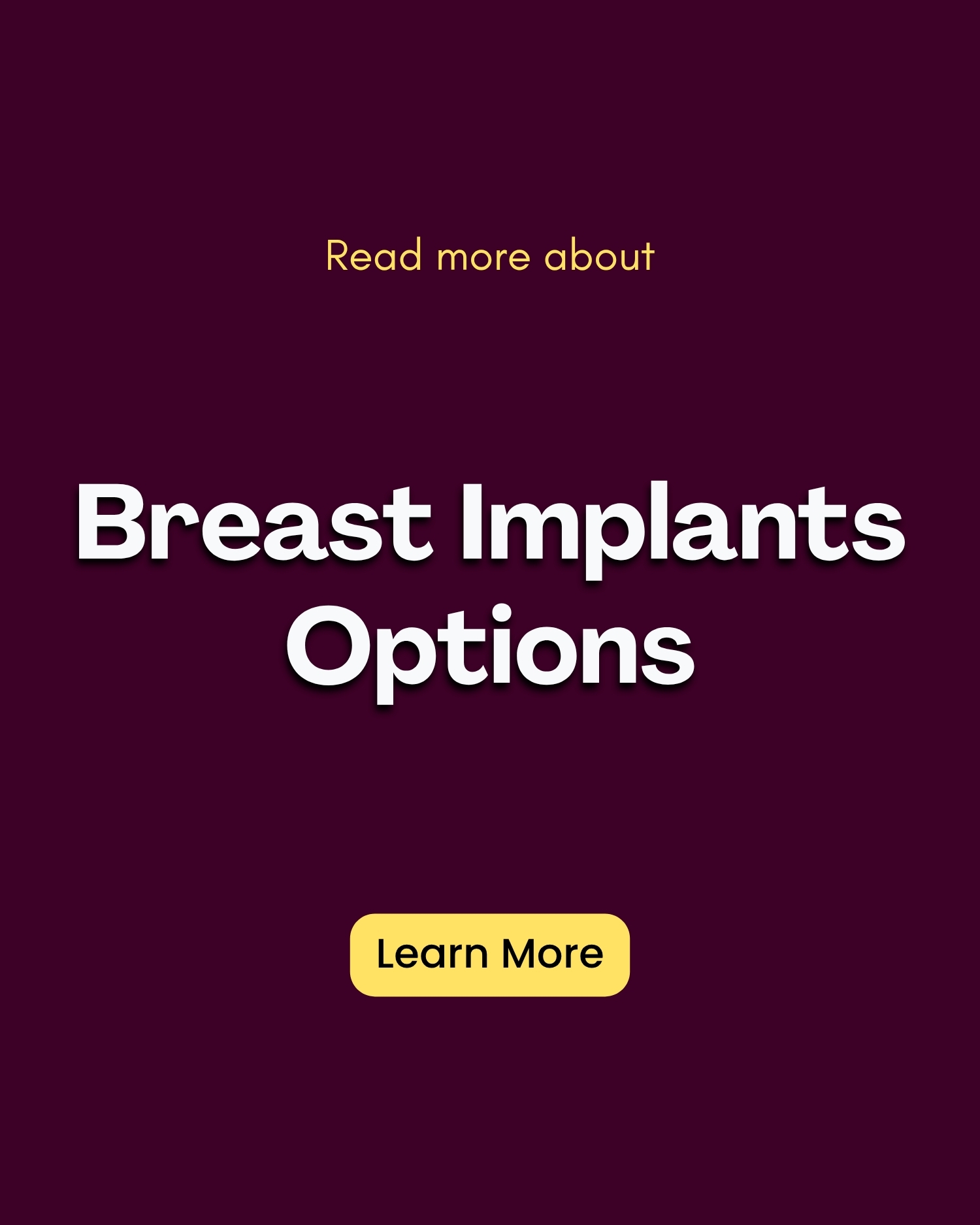 Human Saga Facebook ad: Learn more about breast implants