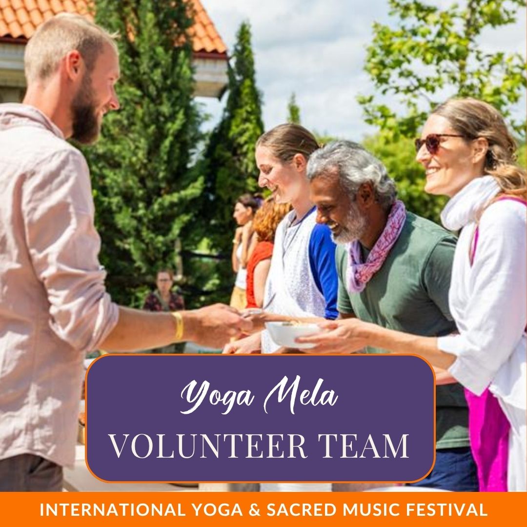 Yoga Mela Festival Facebook ad: Join the Yoga Mela Volunteer Team, Sweden, July