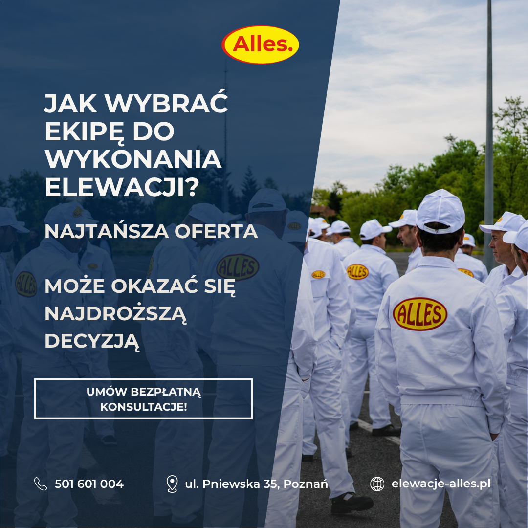 Alles Elewacje Facebook ad: Najtańsza oferta może okazać się najdroższą decyzją.