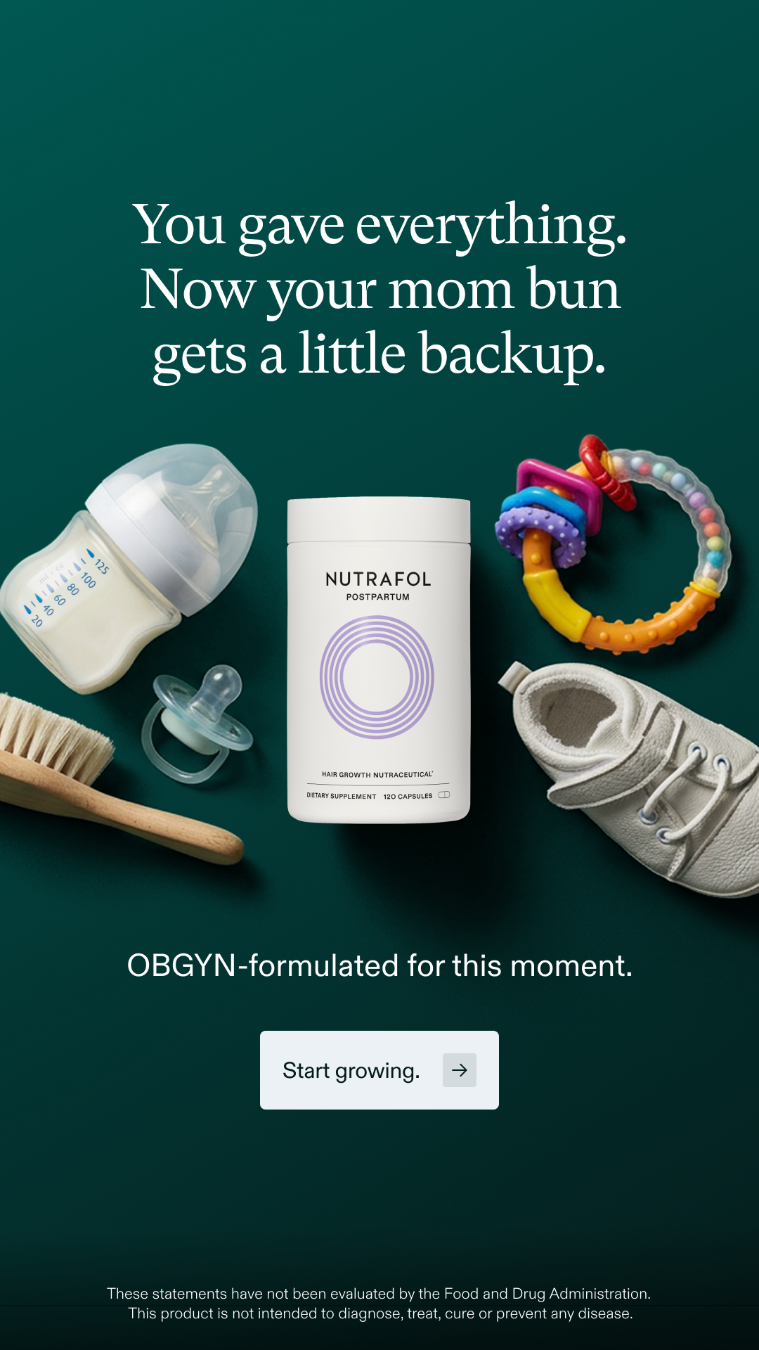 Nutrafol Facebook ad