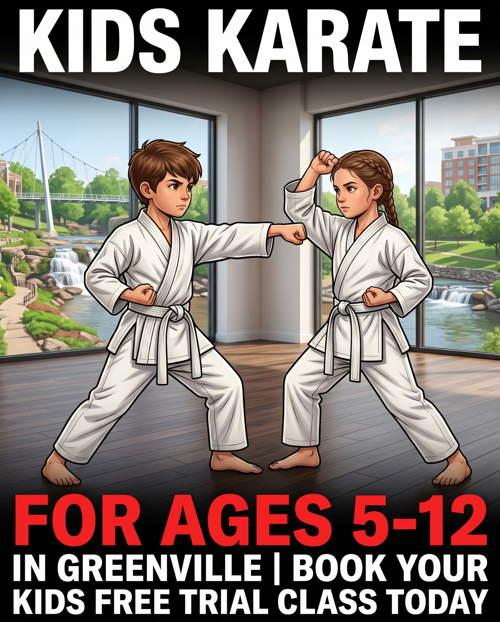 Sam Chapmans Karate Facebook ad