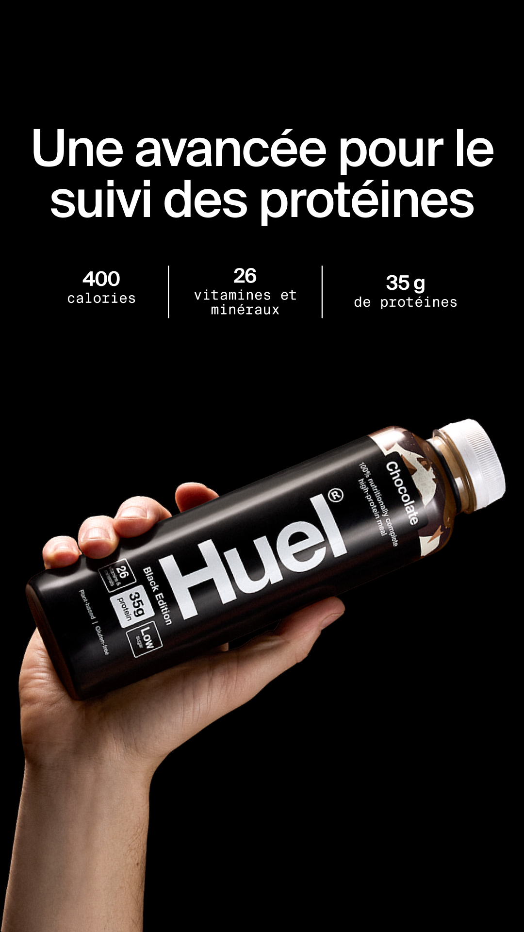 Huel Facebook ad