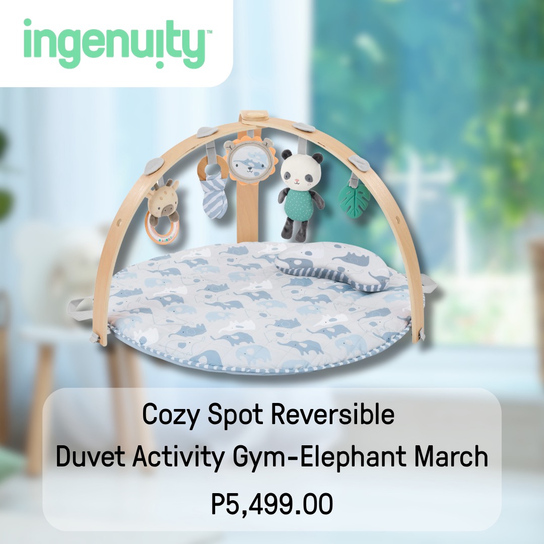 Bright Starts Philippines Facebook ad: Give your baby a safe and comfy space…