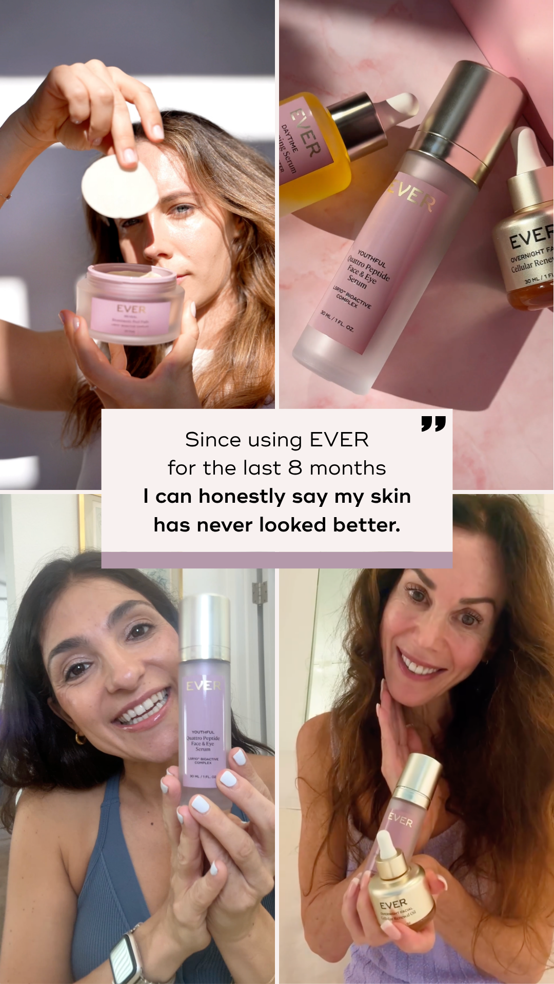 EVER Cleanical Skincare Facebook ad