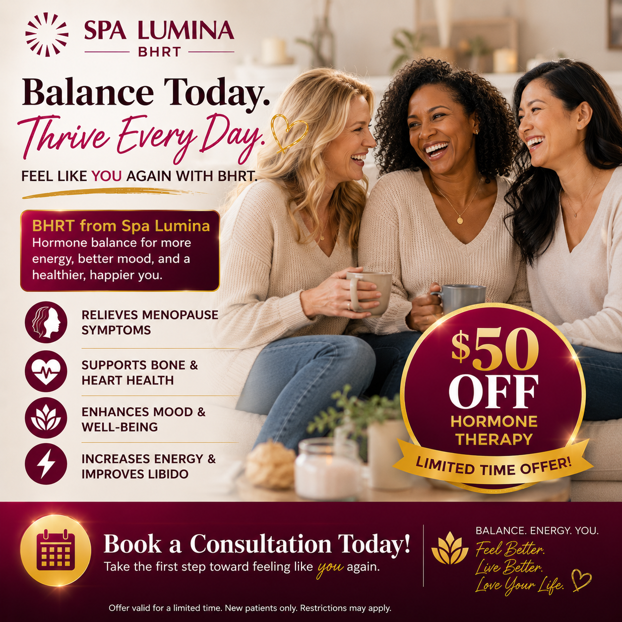 Spa Lumina Facebook ad from Jun 3, 2026