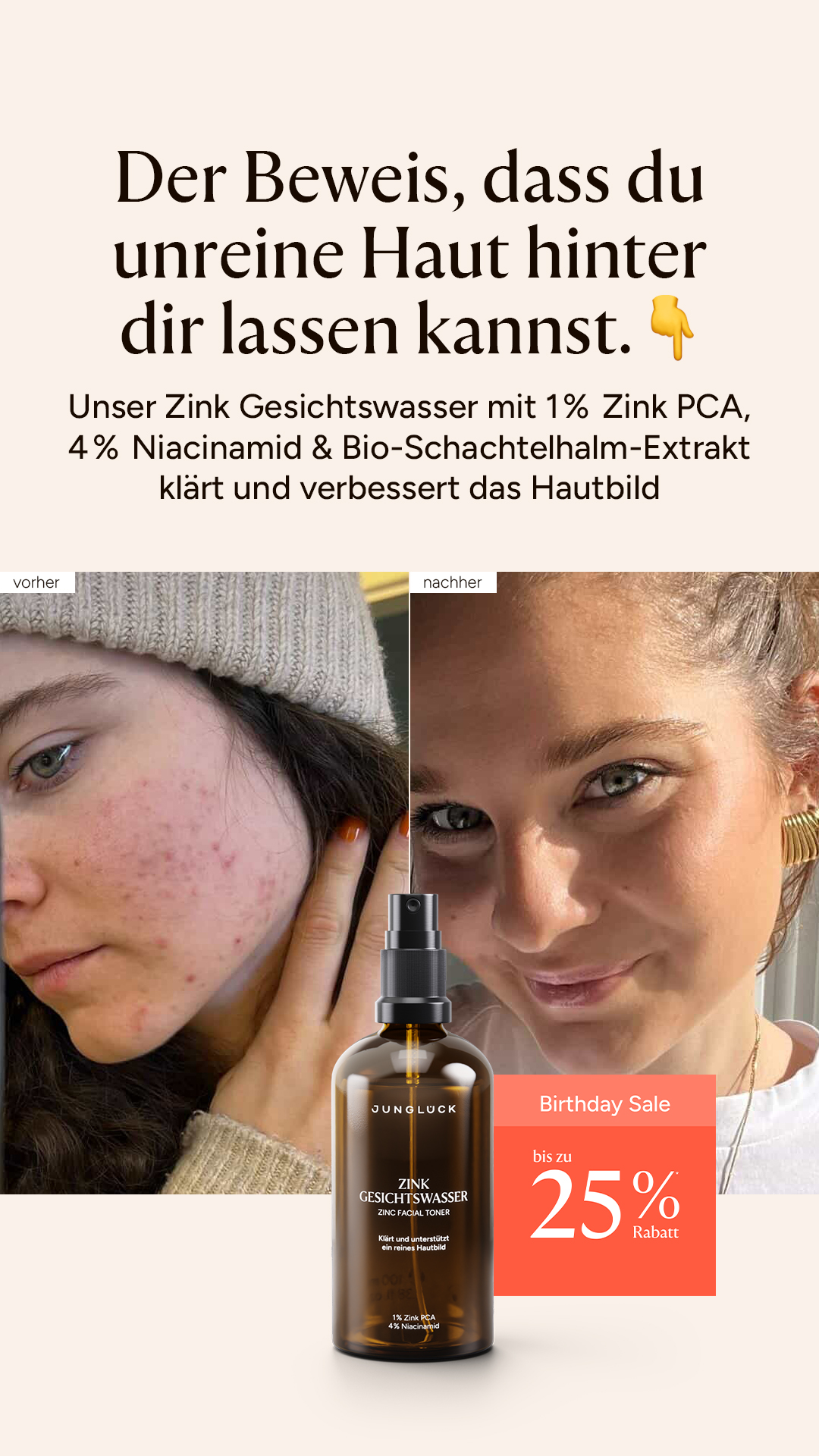 Junglück Facebook ad