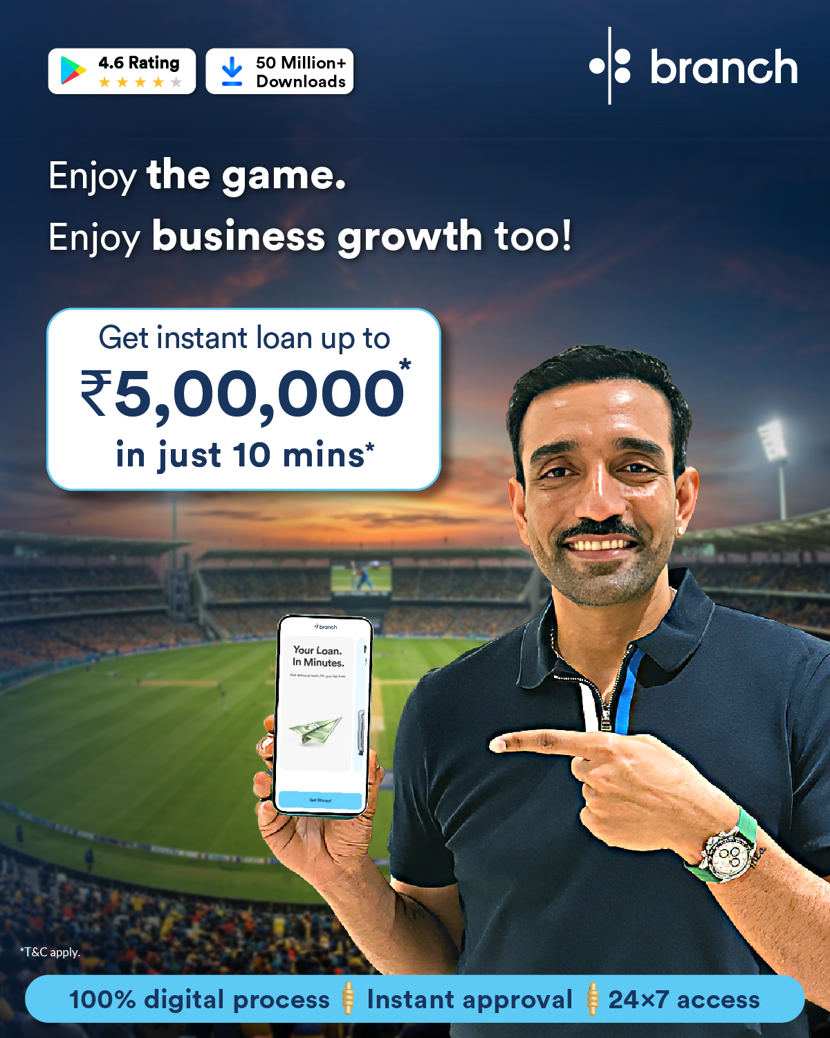 Branch International - India Facebook ad