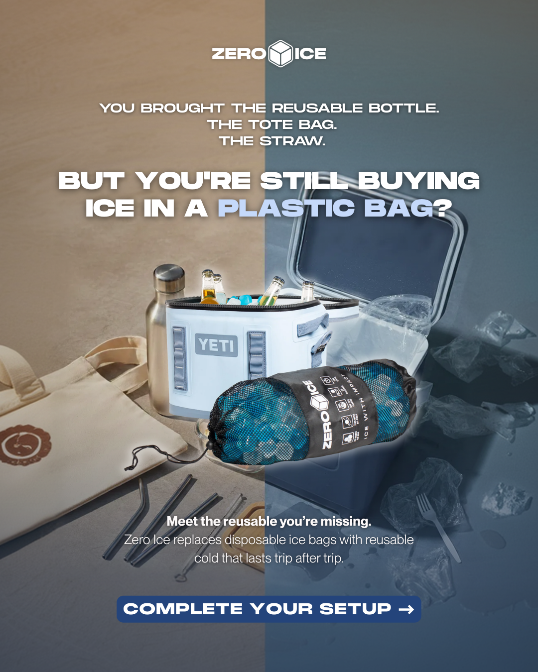 ZERO ICE Facebook ad