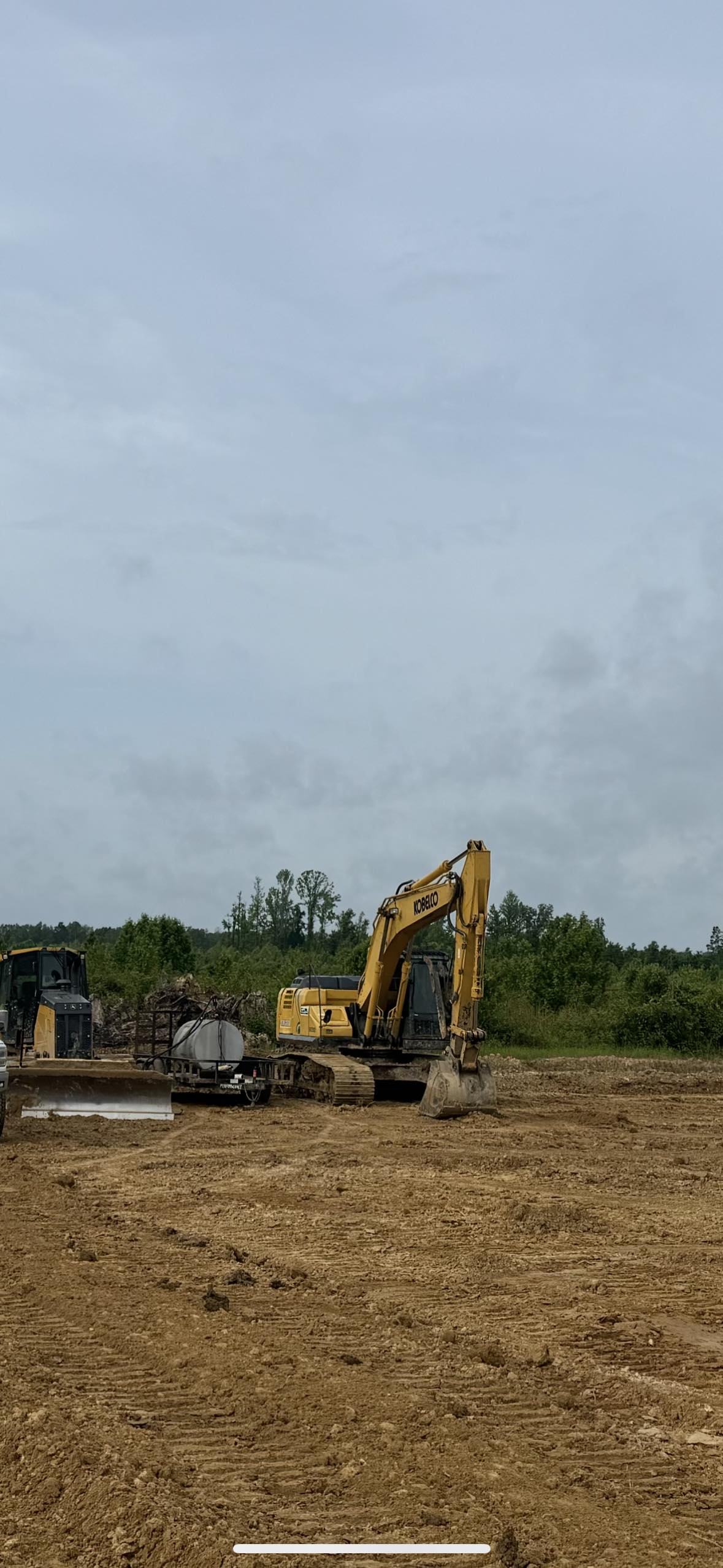 Campbell Earthworks Services Facebook ad: **Our Services**