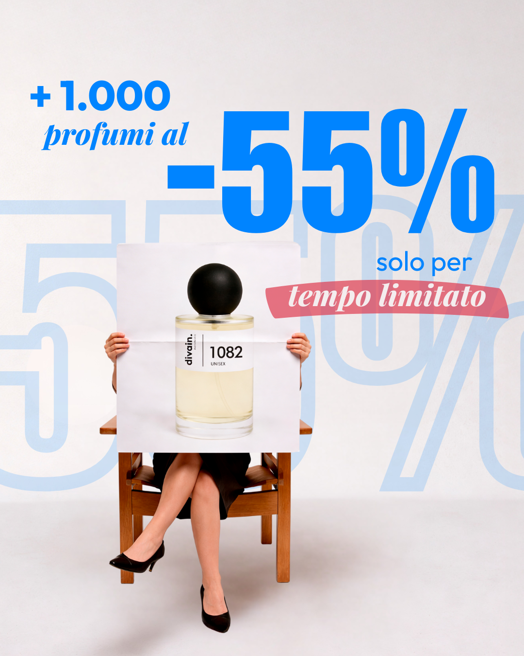 Divain Parfums. Facebook ad